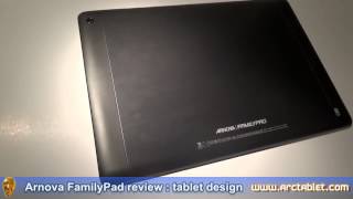 Archos Arnova Family Pad 133quot Android tablet review  tablet design [upl. by Alexia]