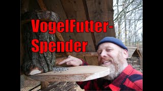 Vogelfutterspender selbst bauen [upl. by Laurene]