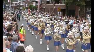 Gladsaxe Pigegarde Denmark Street parade World Music Contest Kerkrade Wmc Netherlands [upl. by Everrs]