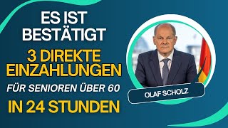 Deutsche Rentenversicherung angekündigt drei Direktzahlungen für die gesetzliche Rentenversicherung [upl. by Dazraf]