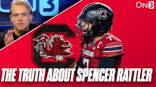 Does South Carolina Gamecocks QB Spencer Rattler Deserve More Respect  SHINES as Senior Bowl MVP [upl. by Yanel624]