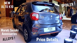 2024 Maruti Suzuki Alto K10 Impacto Package Accessories Price Details  Alloys Sporty Looks  Alto [upl. by Dulcy]