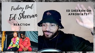 PURE TALENT Fireboy DML amp Ed Sheeran  Peru Official Video JAYOK Reacts [upl. by Nomar]