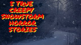 5 True Creepy Snowstorm Horror Stories [upl. by Anayia]