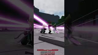 Day 12 of doing random moveset combos roblox strongestbattlegrounds combo randommovesetcombo [upl. by Eikcaj718]