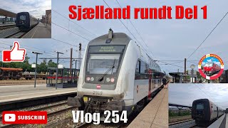 Sjælland rundt Del 1  Trip report  Vlog 254 [upl. by Nichol]