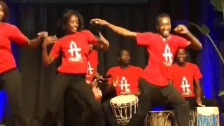 Rhythmen voller Hoffnung  Hope Theatre Nairobi auf der Messe Fair Handeln in Stuttgart [upl. by Yetnruoc]