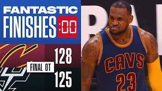 Final 339 WILD ENDING Cavaliers vs Spurs  March 12 2015 👀🔥 [upl. by Anerev]