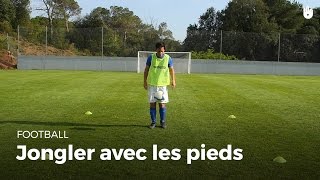 Exercice de jongle pour améliorer sa technique  Football [upl. by Evod220]