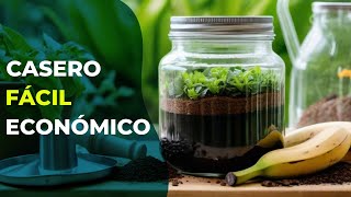 Cómo hacer fertilizante casero para plantas 🌱 Fácil y Económico [upl. by Weaver]