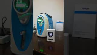 HINOR oxygen concentrator oxygen purity testing [upl. by Frankie730]