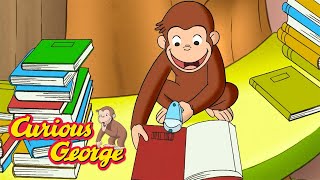 George the Librarian Monkey 🐵 Curious George 🐵 Kids Cartoon 🐵 Kids Movies [upl. by Darbie]