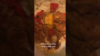 Air crisped Ninja Foodi Chicken drumsticks with vegetables grilled with gravy amp rice Recipe [upl. by Arlette883]