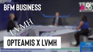 📢 OPTEAMIS et LVMH sur BFM Business [upl. by Airat]