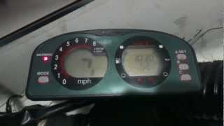 Yamaha WaveRunner Instrument Cluster Test [upl. by Alekehs]