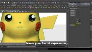 Maya Blend shapes tutorial [upl. by Addiego54]