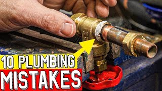 10 ULTIMATE DIY Plumbing Mistakes Guide amp How to Fix Them  Plumberparts [upl. by Anavas]