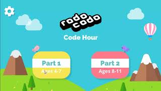 Coding Class part 2  Hours of code  Rodo codo  Free Coding Class  Learn Sequence [upl. by Cob250]