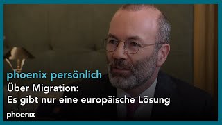 phoenix persönlich EVPChef Manfred Weber zu Gast bei Eva Lindenau [upl. by Corine]