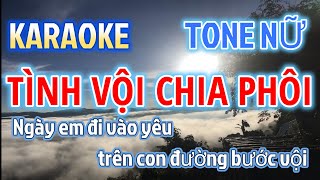 Karaoke Tình Vội Chia Phôi Tone Nữ Nhạc Sống  Anh Bằng Karaoke Ngày em đi vào yêu trên con đường [upl. by Dippold62]