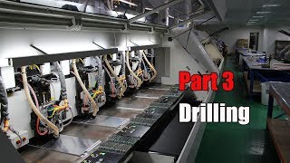 Part 3  Drilling  PCBWay PCB Manufacturing Process [upl. by Novad]