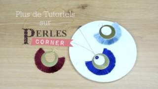 Tutoriel Créoles et Sautoir Folies par Perles Corner [upl. by Acinet]