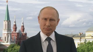 Putin dio la bienvenida a la Copa Mundial de Fútbol Rusia 2018 [upl. by Afatsuom358]