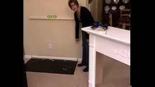 How to Makeover Your Home Using a Fireplace Mantel and Electric Fireplace PBS  Part 1 [upl. by Rodnas76]