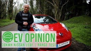 30kwh Nissan Leaf  Range Test amp Review [upl. by Foster]