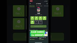 I GET FREE crypto airdrop with candies on CoinGecko [upl. by Cochrane820]