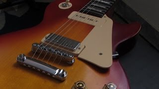 Gibson Les Paul Tribute 60s  Neck P90  Bridge Gibson Mini Humbucker [upl. by Blondie260]