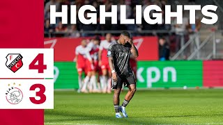 Highlights FC Utrecht  Ajax  Eredivisie [upl. by Nodnelg818]