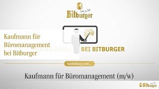 KauffrauKaufmann für Büromanagement [upl. by Lombardy]