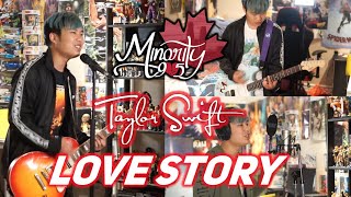 Taylor Swift  Love Story RockPop Punk Cover by John of Minority 905 [upl. by Marquet123]