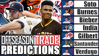 MLB Offseason Trade Predictions19 UPDATESoto correct Gilbert correct Verdugo Yes but wrong team [upl. by Nivram]