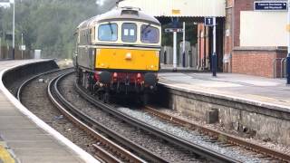 Class 33 D6515 And DMUS To Eastleigh [upl. by Tryck]