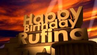 Happy Birthday Rufina [upl. by Hermy]