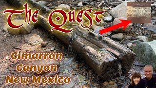 THE QUESTinto Cimarron Canyon in search of a logand the trip there and to Tucumcari NM [upl. by Freya]