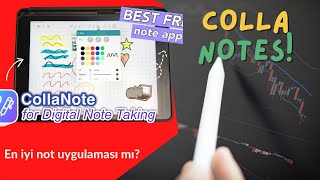 Collanote Nasıl Kullanılır  En İyi Ücretsiz Not Uygulaması  iPad Not Uygulaması [upl. by Hernando692]