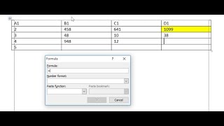 Ictc2009 Class Tutorial Ms word Insart table Use of Formula [upl. by Valdemar]