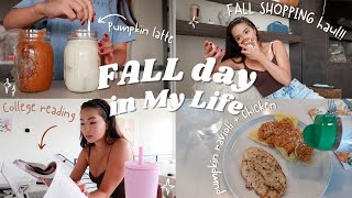 a realistic fall day in my life VLOG  homemade cooking running errands coffee with friends [upl. by Elstan]