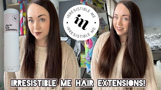 IRRESISTIBLE ME HAIR EXTENSIONS DEMO amp REVIEW  ​⁠IrresistibleMeCom [upl. by Ainitsirk]