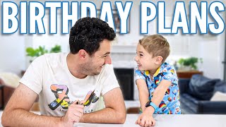 Planning Lukes Birthday [upl. by Nevin]