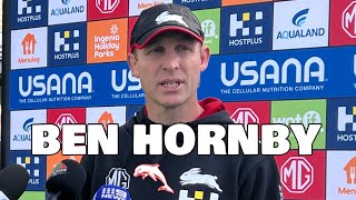 quotLooking forward to going up against himquot Ben Hornby on Wayne Bennett [upl. by Ycat228]