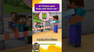 Di Periksa Guru siapa yg gak bawa tas ❓roblox skibiditoilet minecraft funny viralshorts [upl. by Amir]