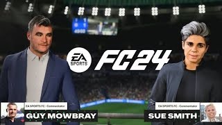 New Commentators Guy Mowbray and Sue Smith  FC Mobile  FC 25 Tactics [upl. by Fifi955]