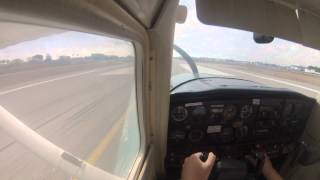 Airspeed Indicator Failure  LPCS Landing C152 [upl. by Jenilee]