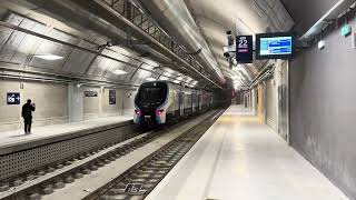 RER E Départ de la Z58000 RER NG N°015K et 019K à Porte Maillot [upl. by Tempa]