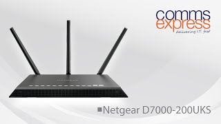 Netgear D7000 AC1900Nighthawk VDSLADSL Gaming Router Feature Highlights [upl. by Onairpic]