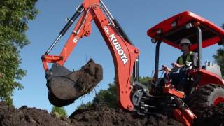 Kubota L47 Tractorloaderbackhoe [upl. by Staten]